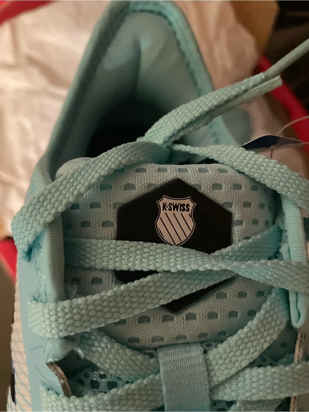Adidas Women's Pickleball Athletic Shoes in Teal and Blue